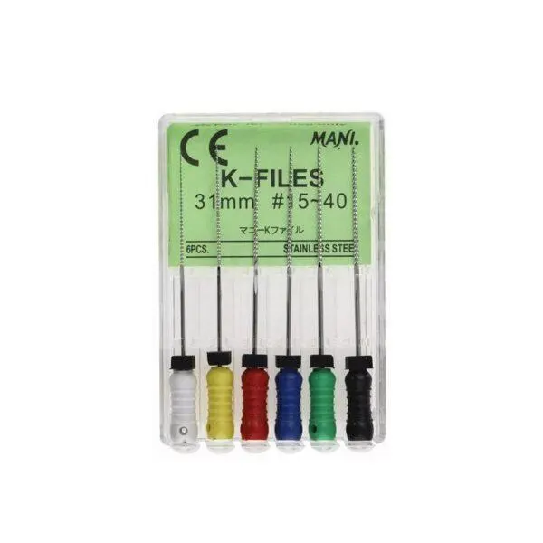 Mani K-Files #15-40 31mm