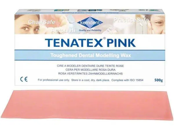 Kemdent Tenatex Pink Wax – 500g