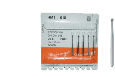 Meisinger Round Surgical Bur Size 018