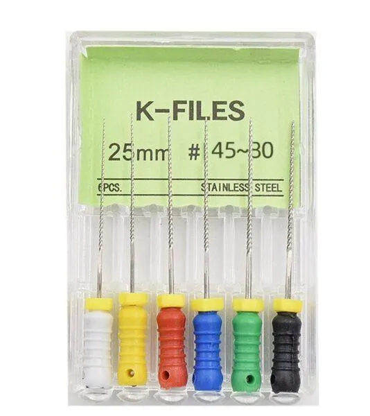Mani K-Files #45-80 25mm