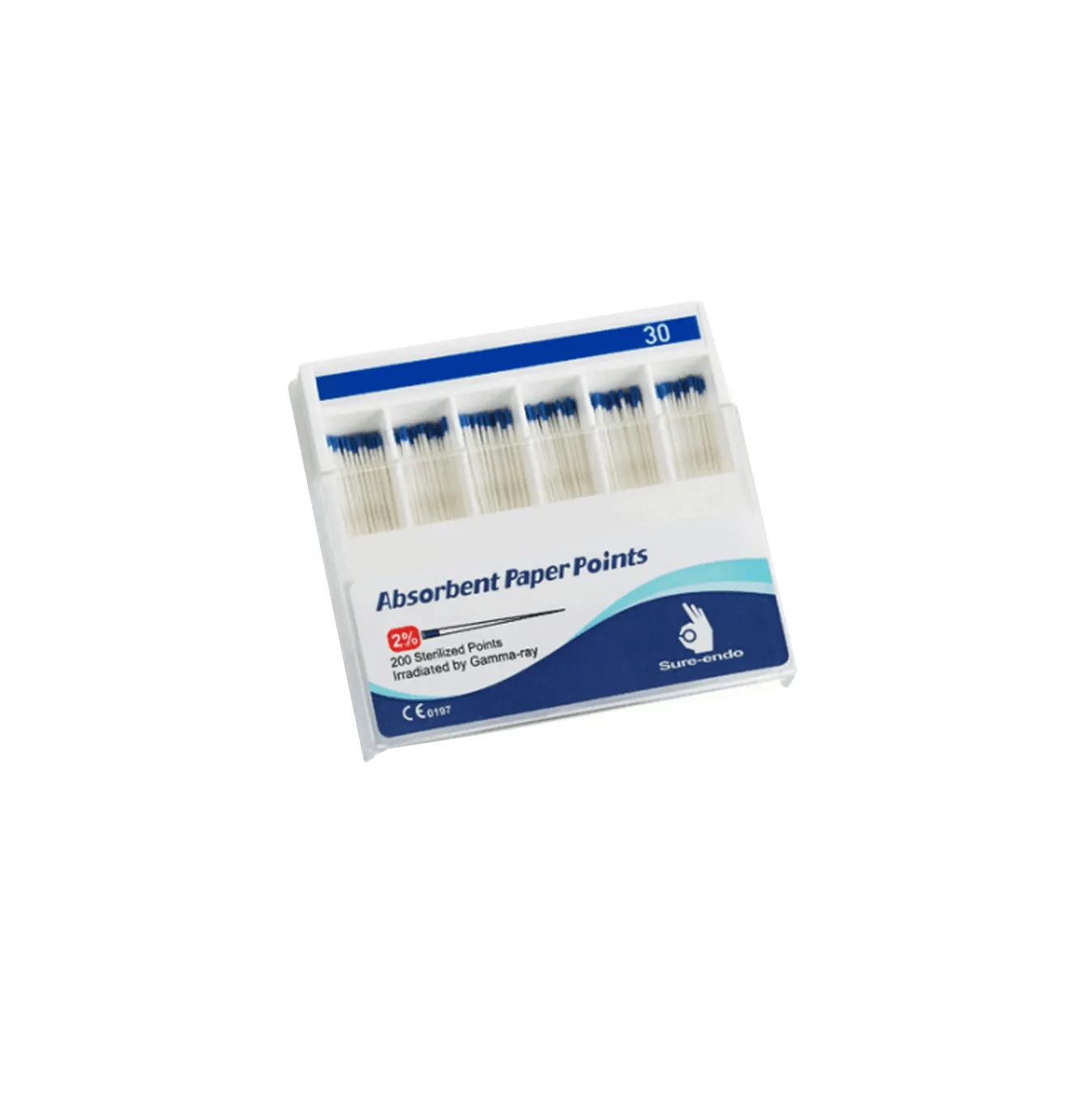 Pointes de papier absorbent avec conicité