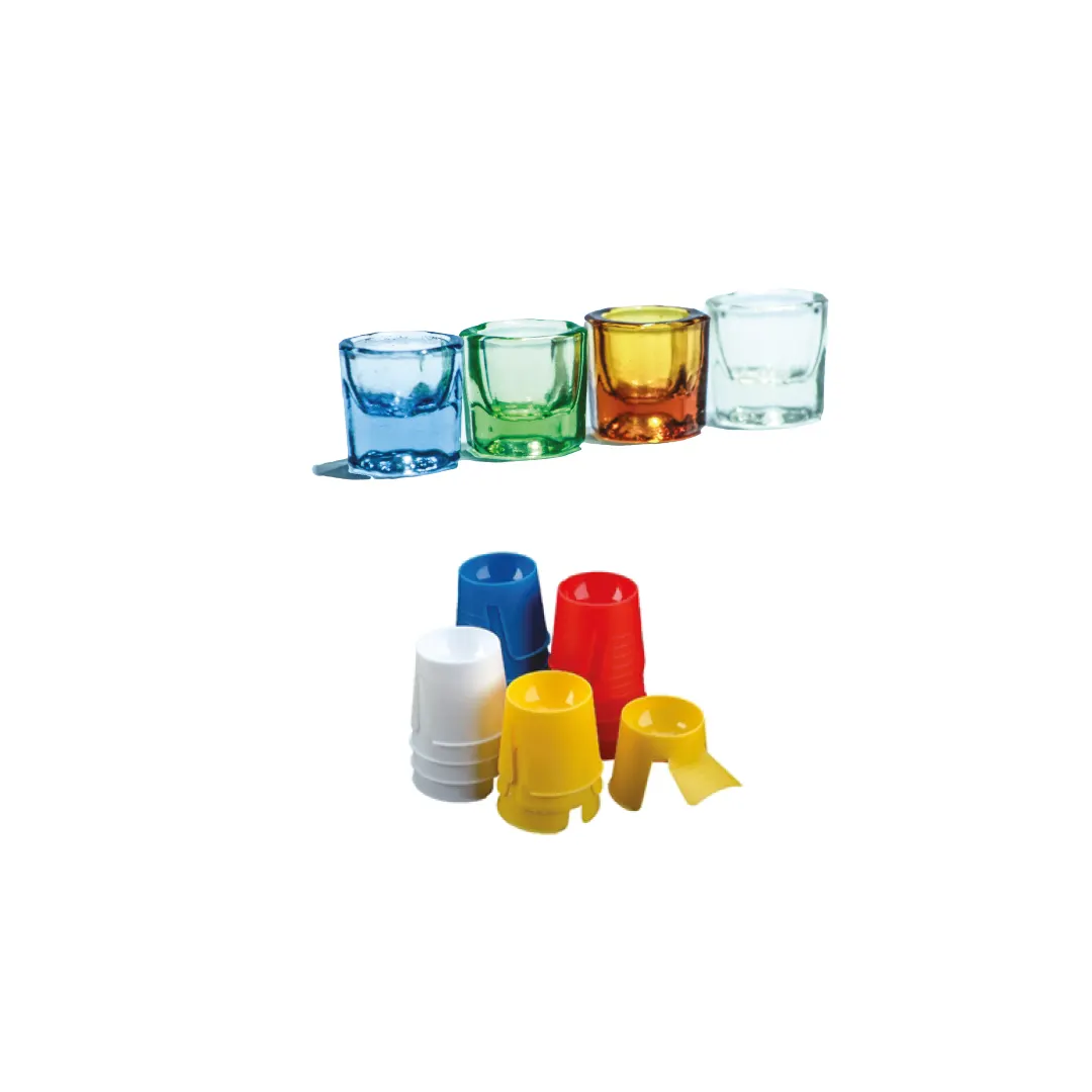 Godet verre – Godet plastic