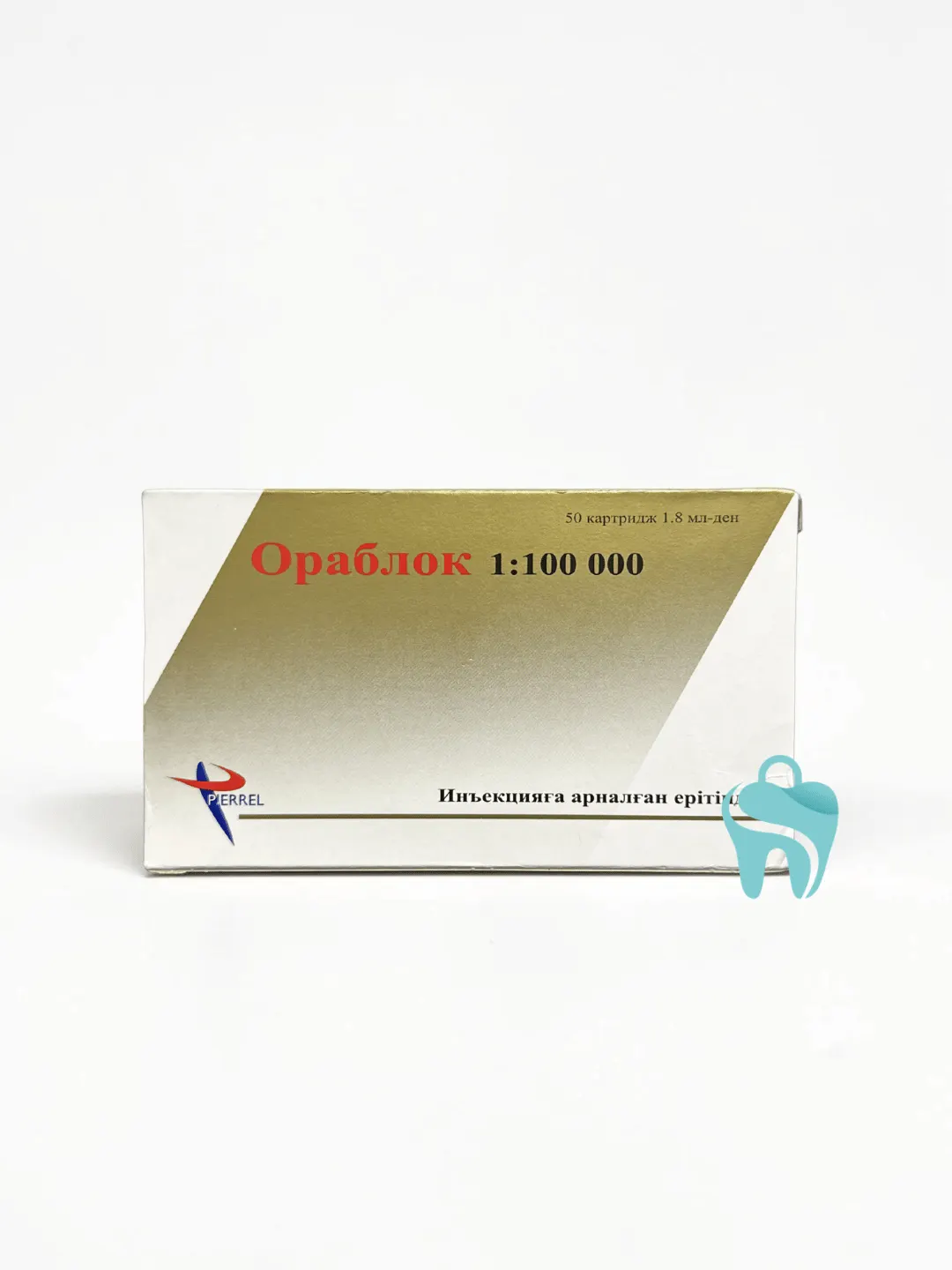 Купить Ораблок (Orabloc) 1:100000, 50 карпул, анестетик с доставкой по России