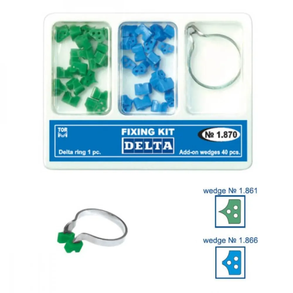 Layan Wedge Fixing Kit Delta (1 Ring + 40 Add-ons)