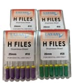 SS H-File L.25MM ( pack of 6 )