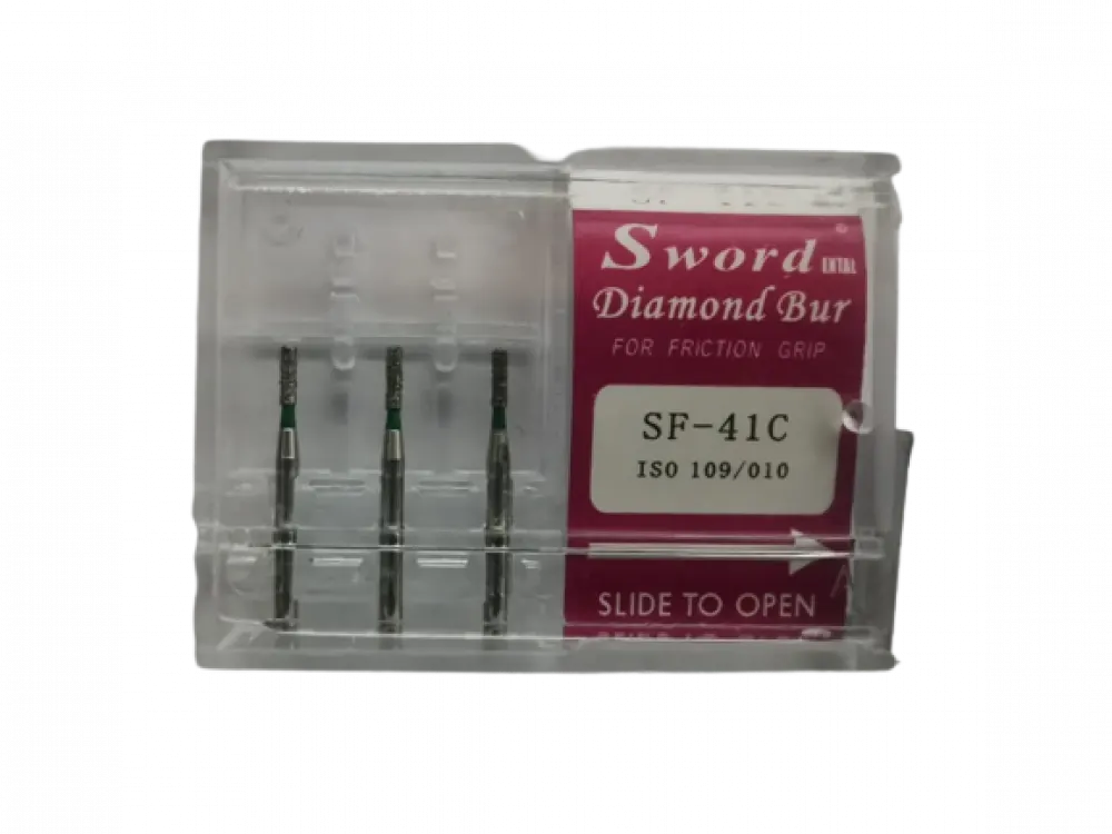 Flat End Cylinder FG DIAMNID BUR PK/3