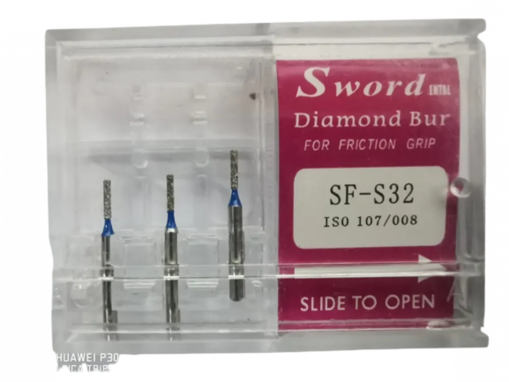 FG DIAMNID BUR ISO: 107/008-(pack of 3 ) -SF-S32