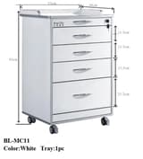4drawer Mat acrylic / BL-MC11