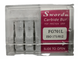 FG CARBIDE BUR SWORD ISO:171/012-( pack of 3 ) - FG701L