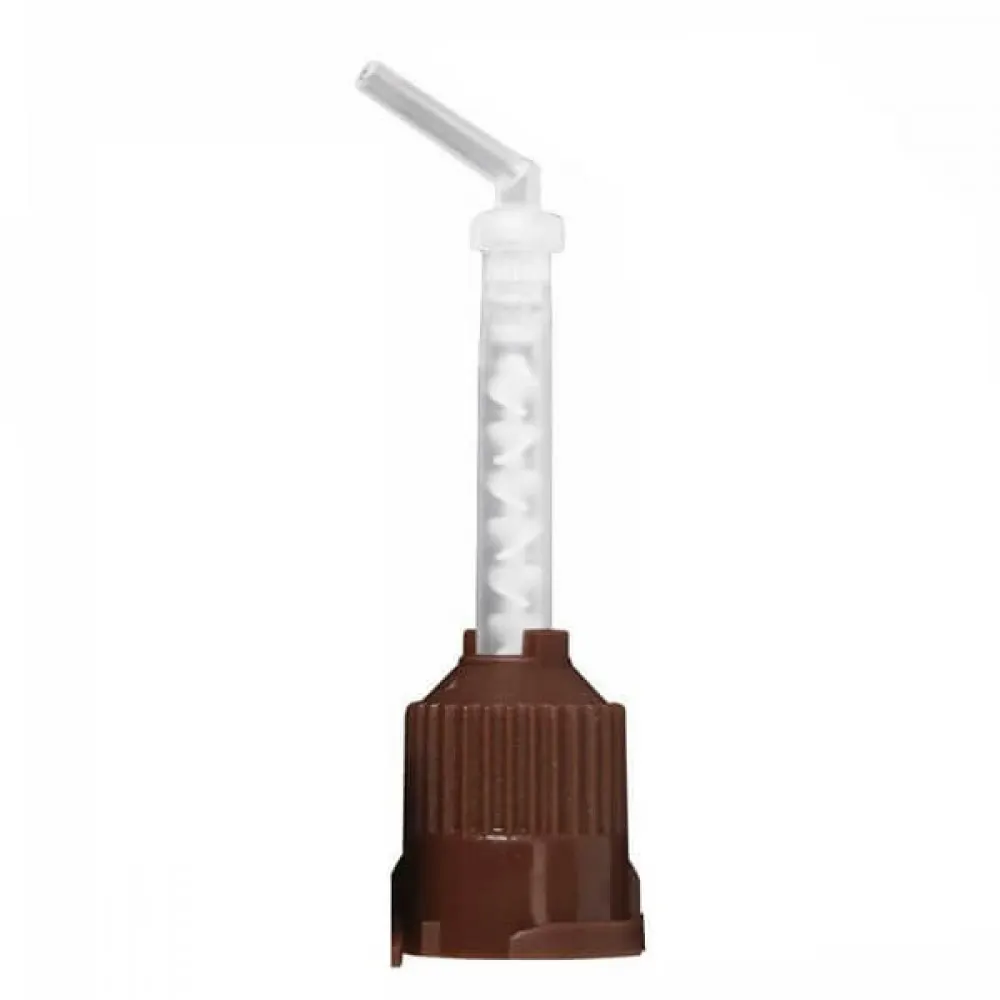 Core Mixing Tips, BrownWhite with Intraoral Tips (1:1), PK/50- 803-0081