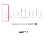 FG CARBIDE BUR ISO:001/005- (pack of 5 ) - FG1/4