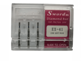 FG DIAMOND BUR ISO:237/010- (pack of 5 ) - EX-41/5