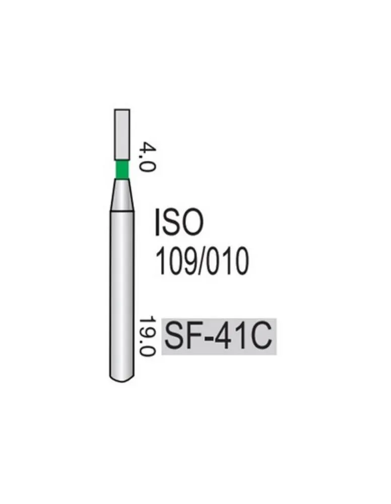 FG DIAMNID BUR ISO: 109/010-(Pack of 3 ) -SF-41C