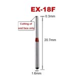 FG DIAMOND BUR ISO:150/012- PK/5- EX-18F