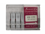 FG DIAMOND BUR ISO:150/010- (pack of 5) - EX-17F