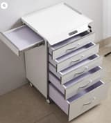 Dental Cabinet Trolley For Instrument Storage Surgery with 5 Drawers (with a drawer on the side) /bl-mc04