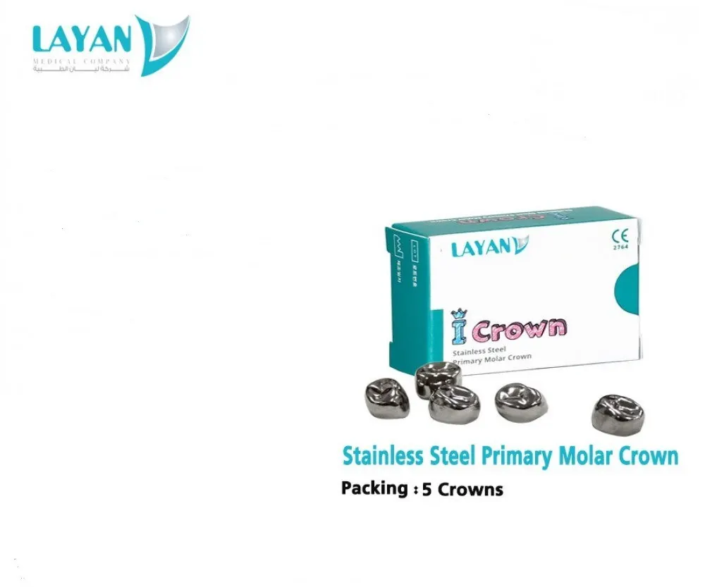 Primary Molar Crown LOWER LEFT D PK/5