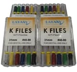 NiTi K Files (Hand)-L: 31mm ( pack of 6 )