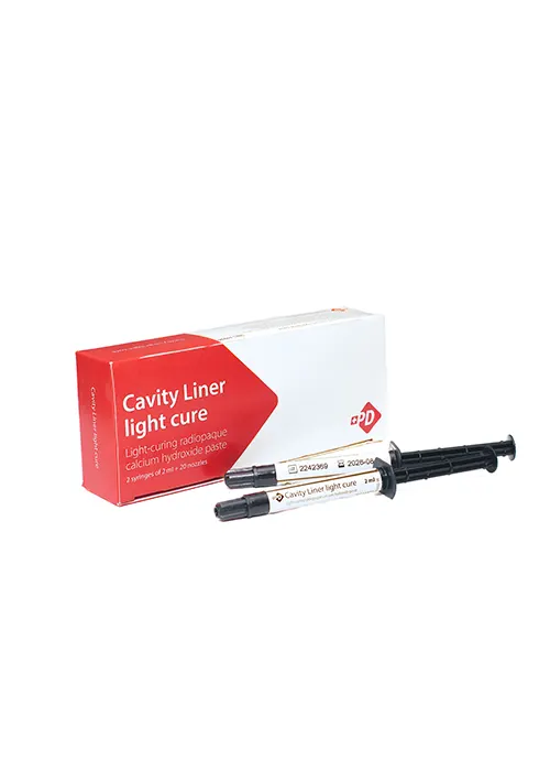 Cavity Liner light cure PD - Светоотверждаемый базовый материал на основе гидроксида кальция. • Produits Dentaires Интернет-магазин стоматологических материалов