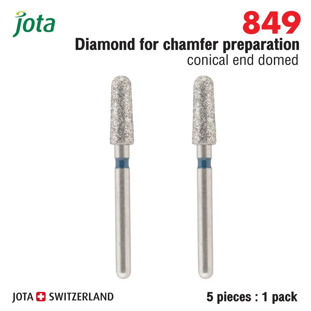 Diamond 849 chamfer preparation (D8)