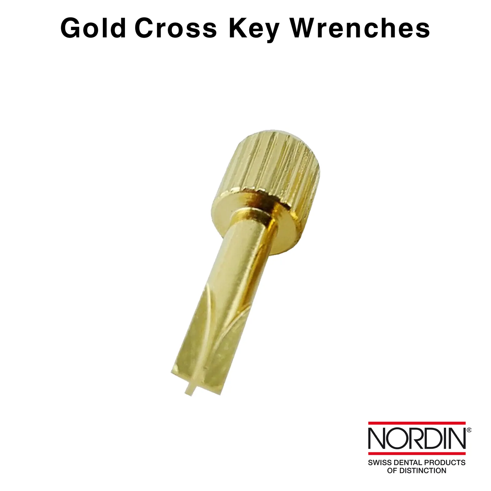 Gold Cross Key Wrenches