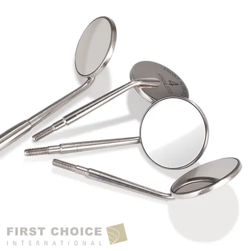 Autoclavable Dental Mirror Heads | 12/pkg