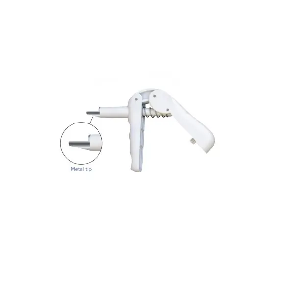 Composite Dispensing Gun With Metal Tip