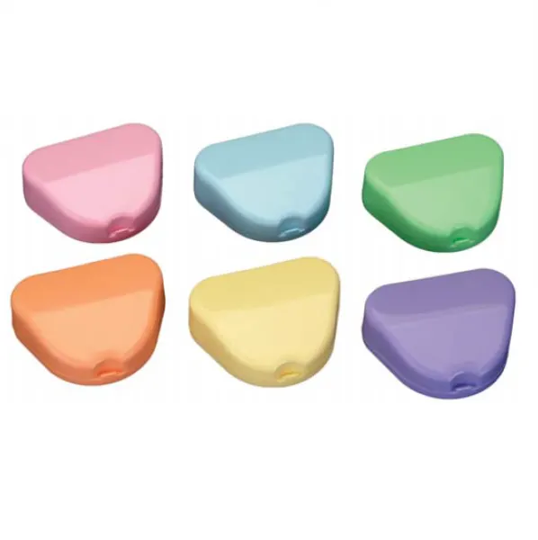 1″ Deep Retainer Box 12/pkg Assorted Lite colors