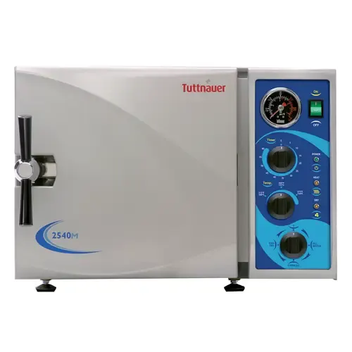 2540M Tuttnauer Manual Autoclave 10″ X 19″ Chamber