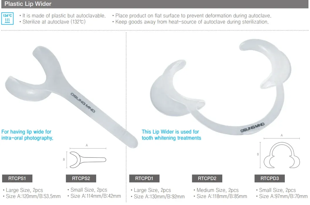 Osung Dental Plastic Lip Wider / Cheek Retractor Autoclavable