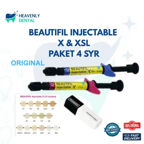 Shofu Paket Komposit INJECTABLE X / XSL 4 SYRINGE