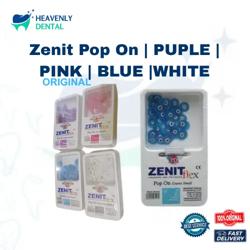 Zenit Pop On Standart | Set Finishing dan Poles Zenit Flex Pop On