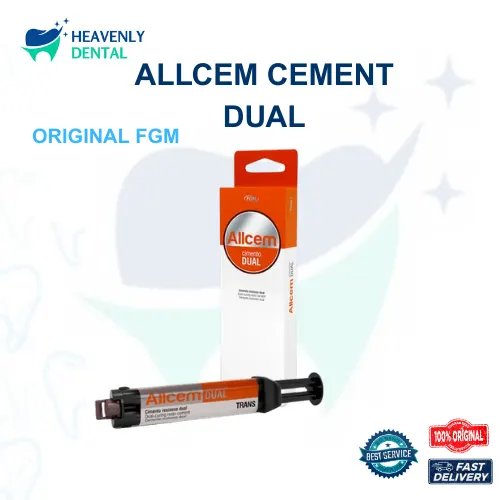 Allcem Cement Crown, Bridge, Post – Dual Cure Luting Cement untuk Sementasi Crown & Inlay