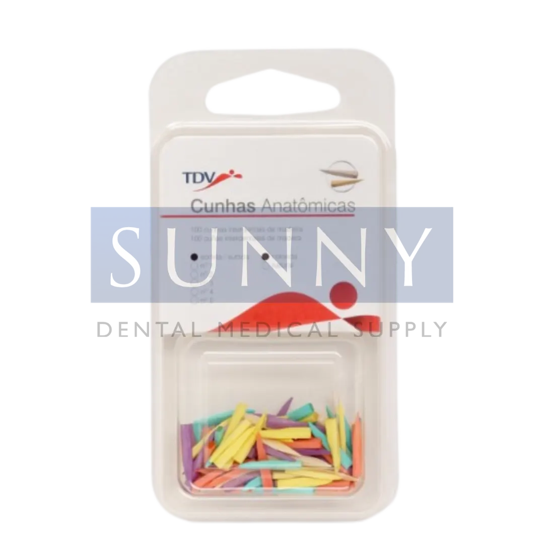 TDV Anatomic Wedges – 100 Assorted Pieces