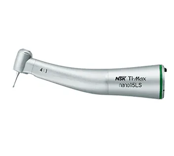 NSK Ti-Max nano15LS Titanium Optic E Type Lux C/A H/piece 4:1 Reduction For CA burs