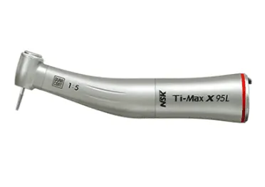 NSK Ti-Max X95 Non Optic E Type Titanium E Type Contra Angle Handpiece 1:5 Increasing For FG burs