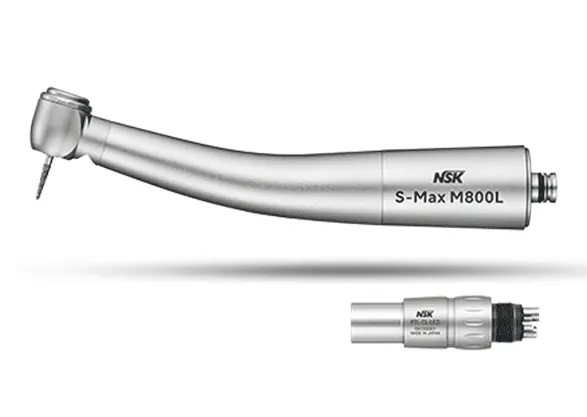 NSK S-Max M800 Stainless Steel high speed handpiece Non-Optic Mini Head For NSK coupling