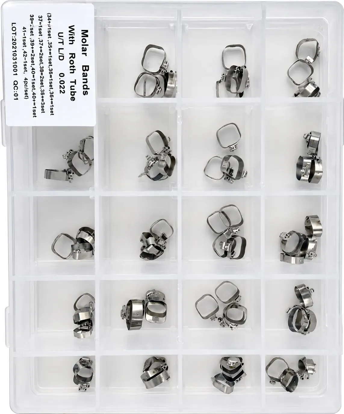 Molar Band 80pc/Kit Black – China