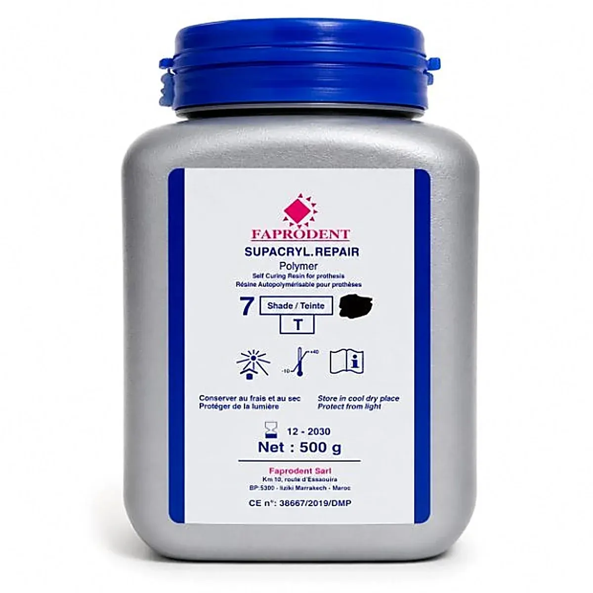 resine froid faprodent 500g