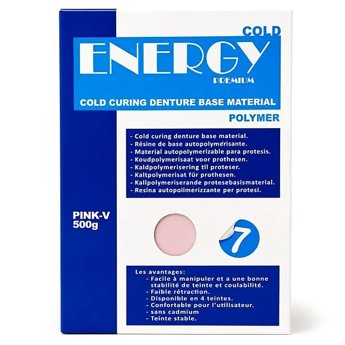 resine energy froid 500g