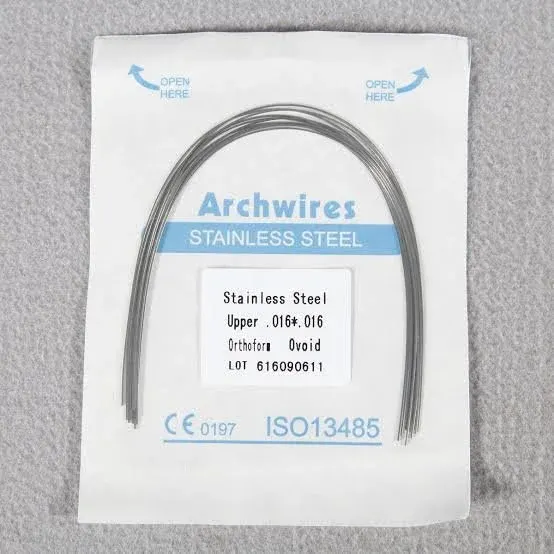 Stainless Steel Orthodontic Round Archwires Assorted