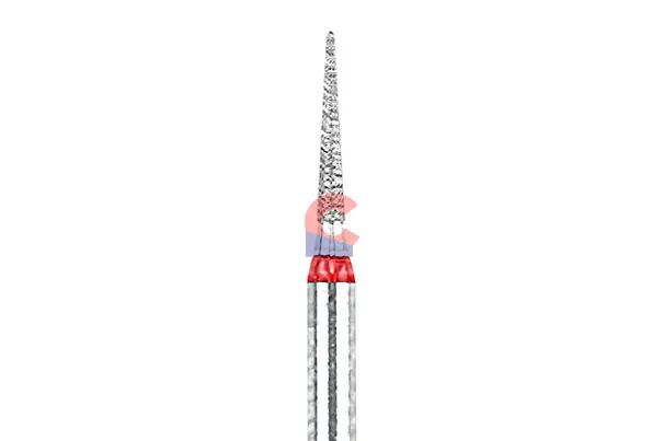 Dentex Diamond Burs #F283- Pointed Cone Fine