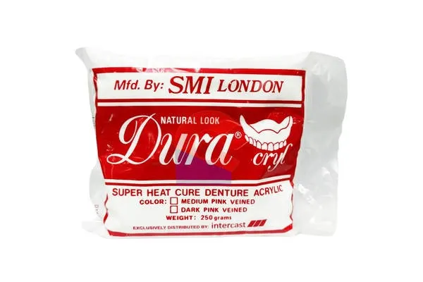 Duracryl Heat-Cure Denture Powder Clear 250g