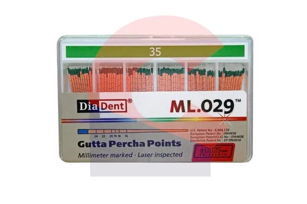 Diadent Gutta Percha with Scale #35