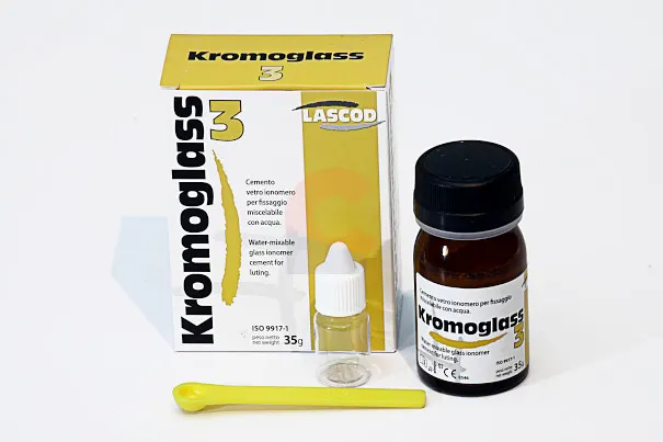 Kromoglass 3 Glass Ionomer Cement 35g