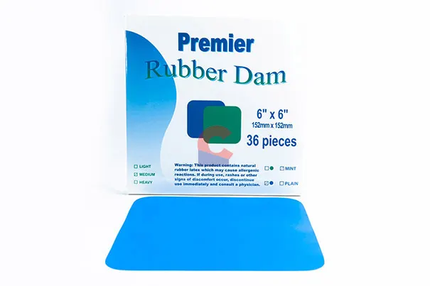 Premier Rubber Dam Sheet 6×6 – 36pcs/box