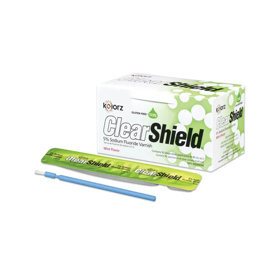 Kolorz® ClearShield™ Fluoride Varnish