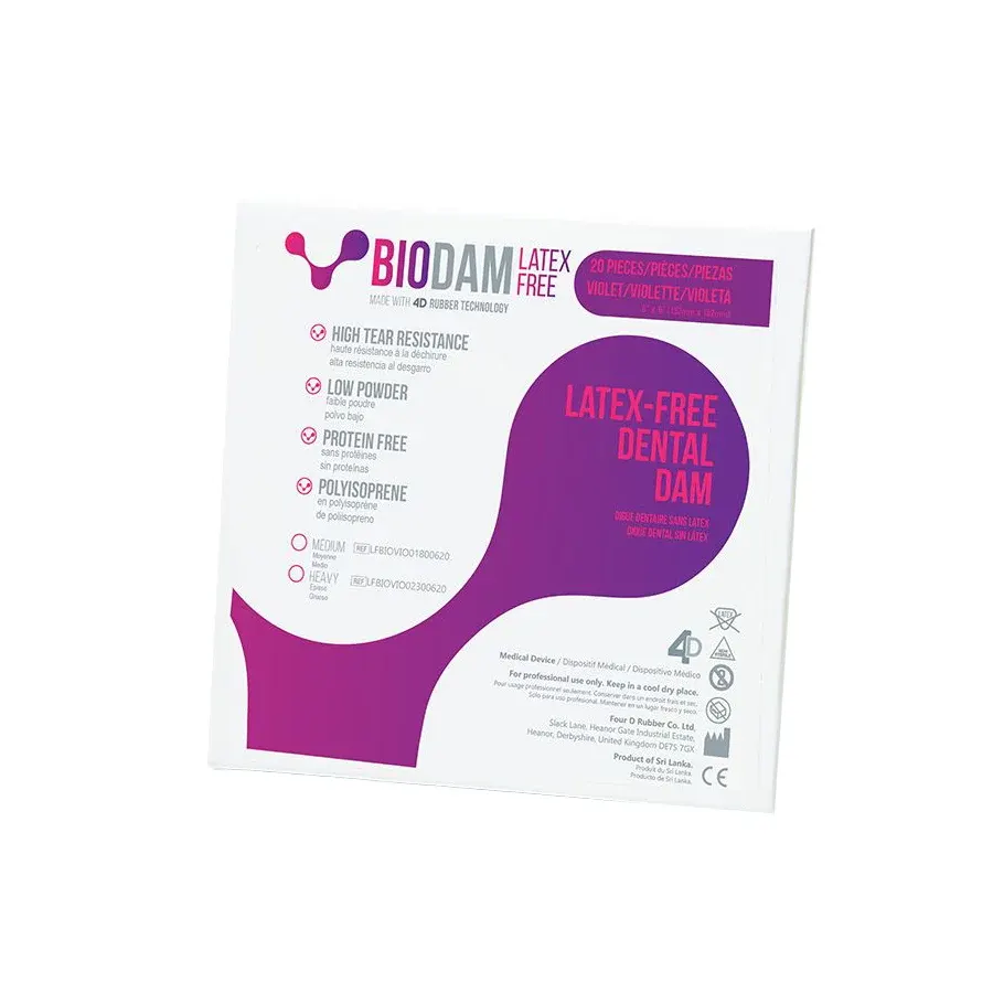 Biodam® Polyisoprene Dental Dam, Latex-Free