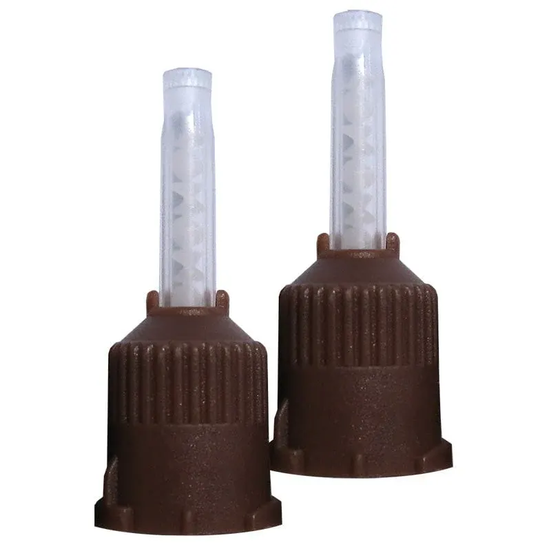 D2D Mixing Tip - Brown With Clear Core Without Intra-oral Tips