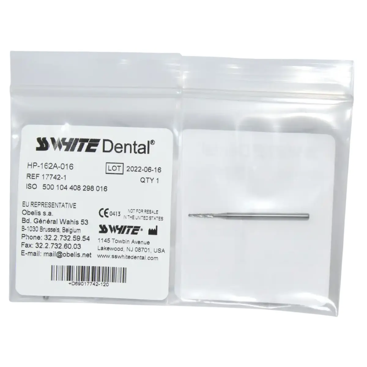 HP CARBIDE BONE CUTTER 162A-016 – 1 PACK